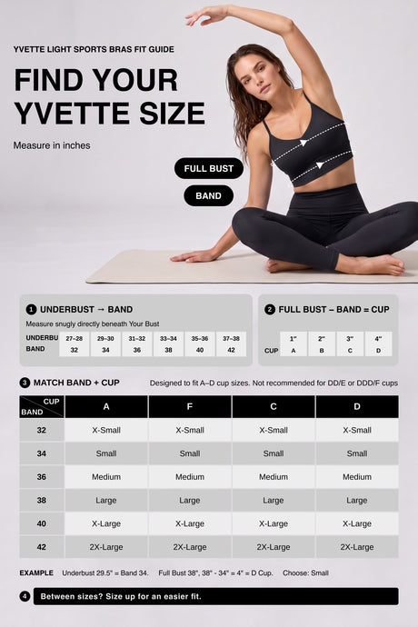 Echo™ V-Neck Ribbed Padded Yoga Bra | Women's Light Support Sports Bra - image 16