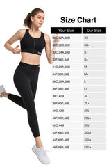 Echo™ Breathable Zip-Front Sustainable High-Support Bra | High-Impact Support Best For Running, HIIT & Training