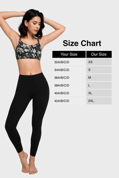 Shift™ Scoop Neckline Double Straps Padded Yoga Bra | Women's Light Support Sports Bra