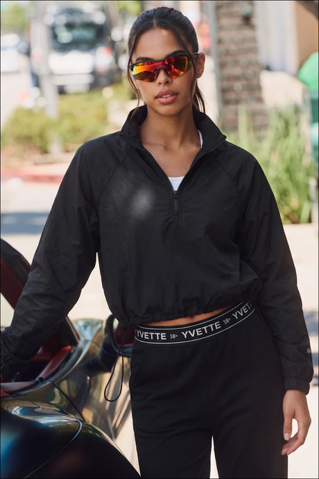 Anywhere™ Cropped Half-Zip Pullover Jacket | Women's Jackets