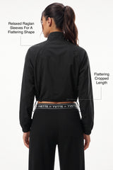 Anywhere™ Cropped Half-Zip Pullover Jacket | Women's Jackets