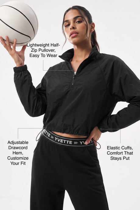 Anywhere™ Cropped Half-Zip Pullover Jacket | Women's Jackets - image 3