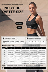 Power™ V-Neck High-Support Racerback Sports Bra | Women's High Support Sports Bra Best For Yoga, HIIT