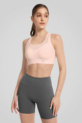Reggiseno sportivo con inserti arcuati Power Front Mesh | Reggiseno sportivo ad alto sostegno da donna