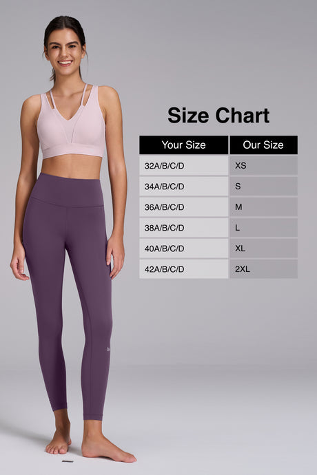 Anywhere™ Cross-back Soft Fixed Cups Yoga Bra | Women's Light Support Sports Bra Best For Yoga, HIIT