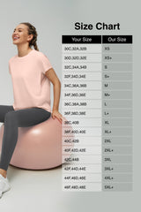 Anywhere™ Back Mesh Solid Color Comfortable T-shirt