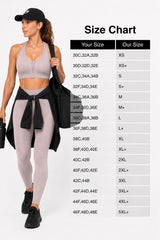 Power Cross Back gepolsterter Lauf-BH | Sport-BH mit starkem Halt für Damen