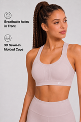 Power™ Adjustable Crisscross Padded Running Bra | Women's High Support Sports Bra
