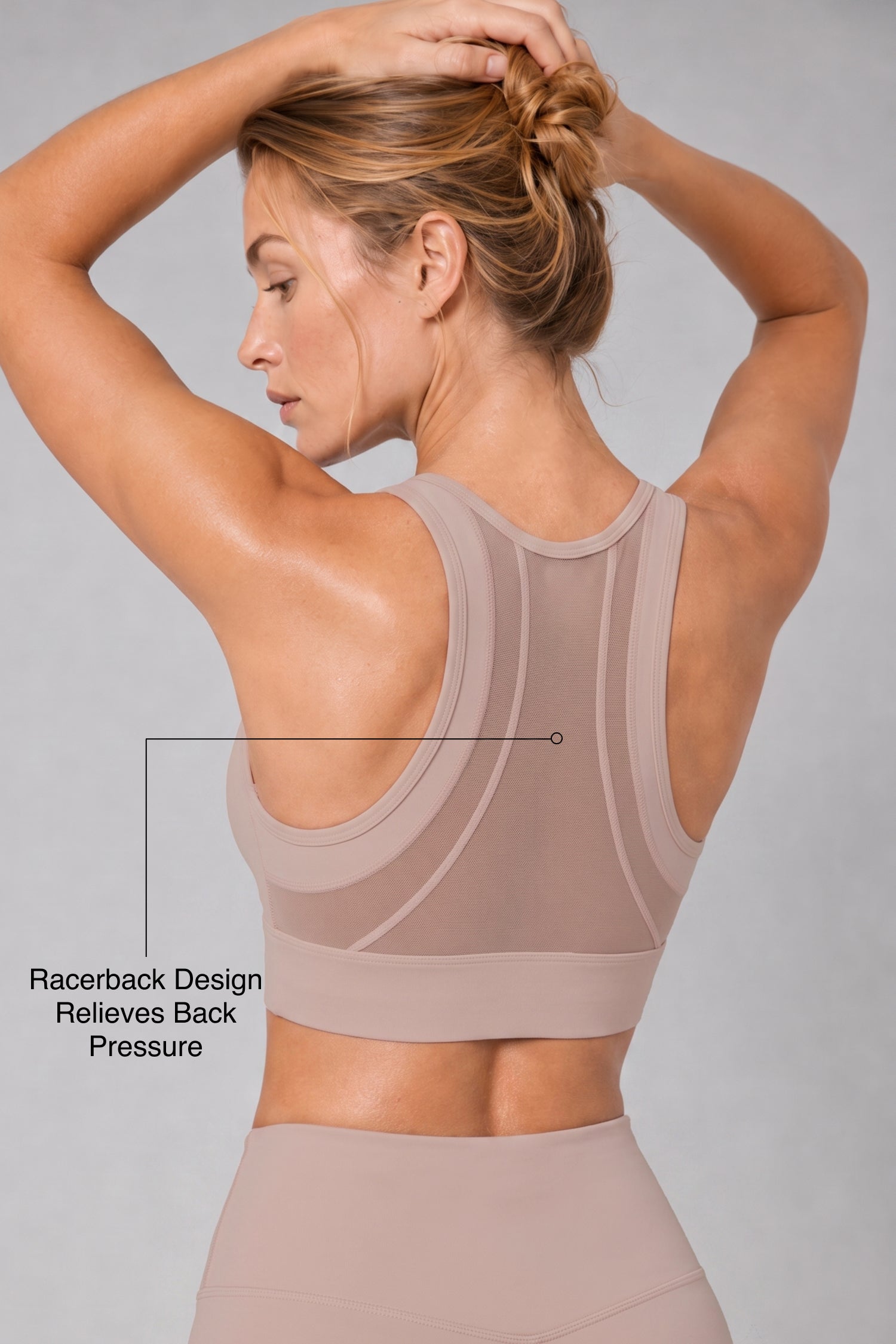 Sculpt™ Zip Front Breathable Racerback High Support Running Bra | Women's High Support Sports Bra