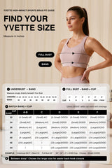 Power™ V-Neck Keyhole Back High Support Sports Bra | High-Impact Bounce Control Without Flattening for Running, HIIT & Training