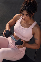 Power™ High-Support Cross-Back Mesh Zip-Front Sports Bra | High-Impact Bounce Control Without Flattening for Running, HIIT & Training