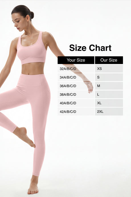 Anywhere™ Removable Double-Strap Racerback Breathable Light Support Sports Bra | Women's Light Support Sports Bra Best For Yoga, HIIT