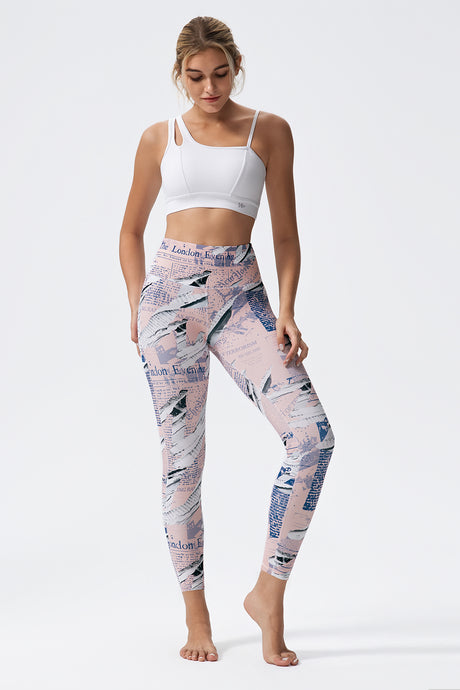 Leggings de yoga Shift suaves y absorbentes de humedad de 62,5 a 67,5 cm | Leggings de soporte ligero para mujer