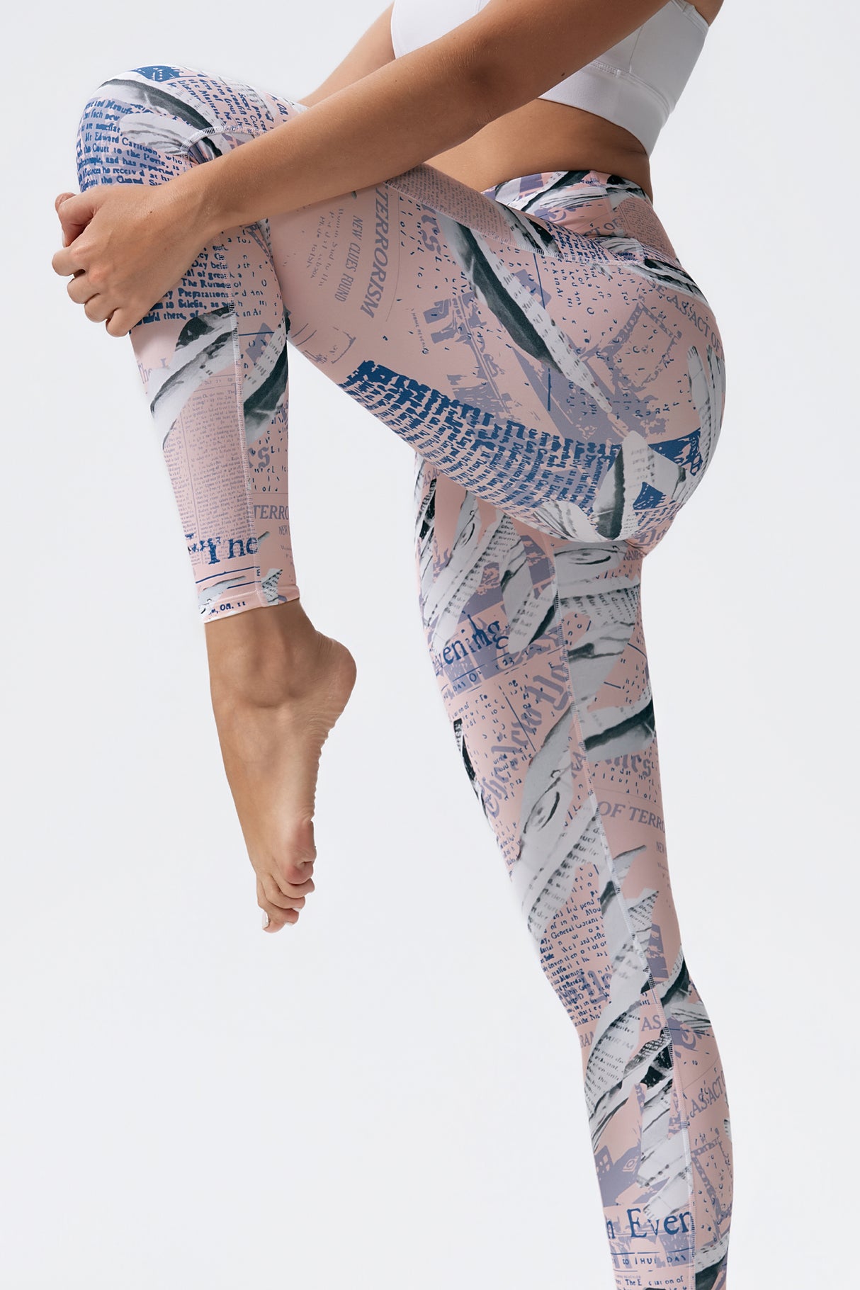 Leggings de yoga Shift suaves y absorbentes de humedad de 62,5 a 67,5 cm | Leggings de soporte ligero para mujer