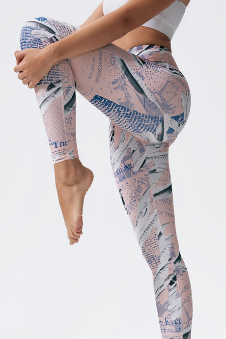 Leggings de yoga Shift suaves y absorbentes de humedad de 62,5 a 67,5 cm | Leggings de soporte ligero para mujer