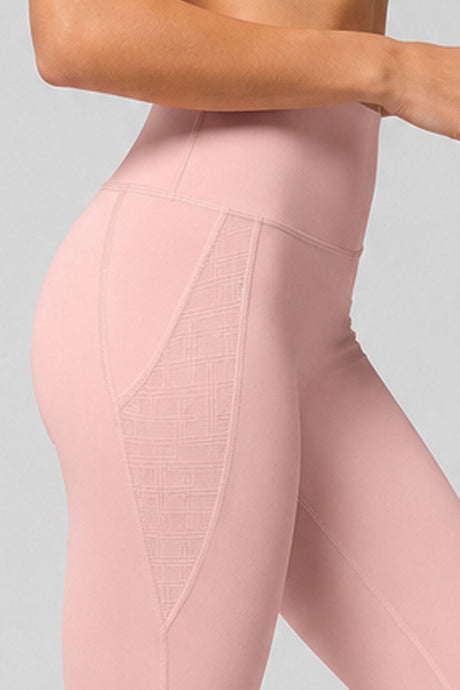 Power™ High Rise No Front Seam Breathable Mesh Running Leggings 25inches | Women's High Support Leggings