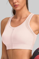Leichter Power T-Back Mesh-Lauf-BH | Sport-BH mit starkem Halt für Damen