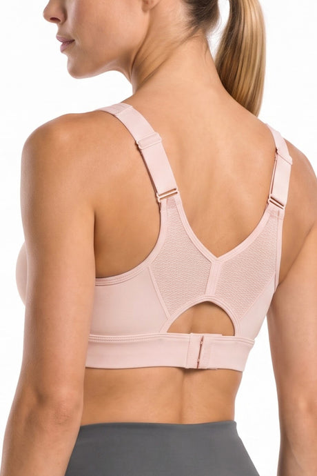 Power™ Flattering High-Support Mesh Sports Bra | High-Impact Bounce Control Without Flattening for Running, HIIT & Training - image 5