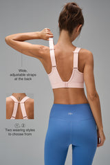 Power™ Adjustable Breathable Comfortable Running Bra | Women's High Support Sports Bra