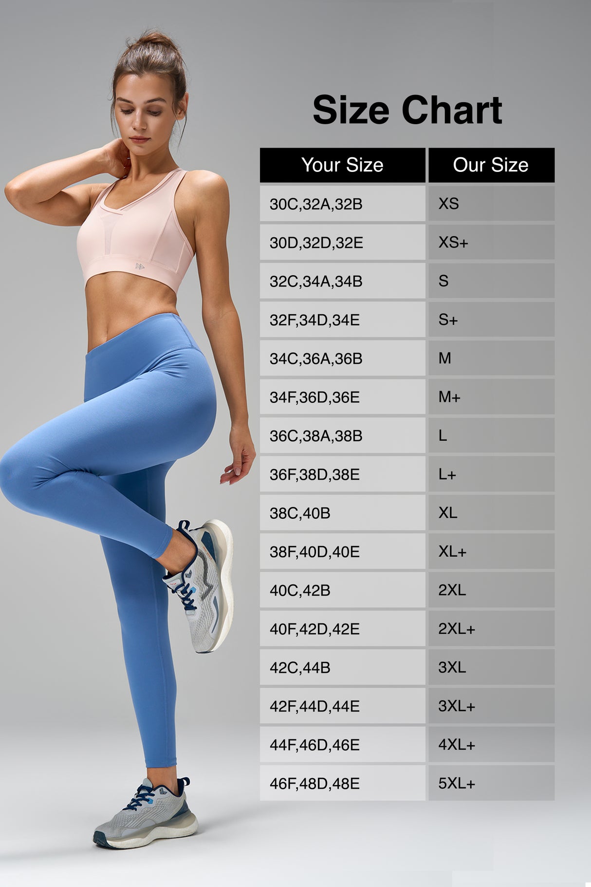 Power™ Adjustable Breathable Comfortable Running Bra | Women's High Support Sports Bra
