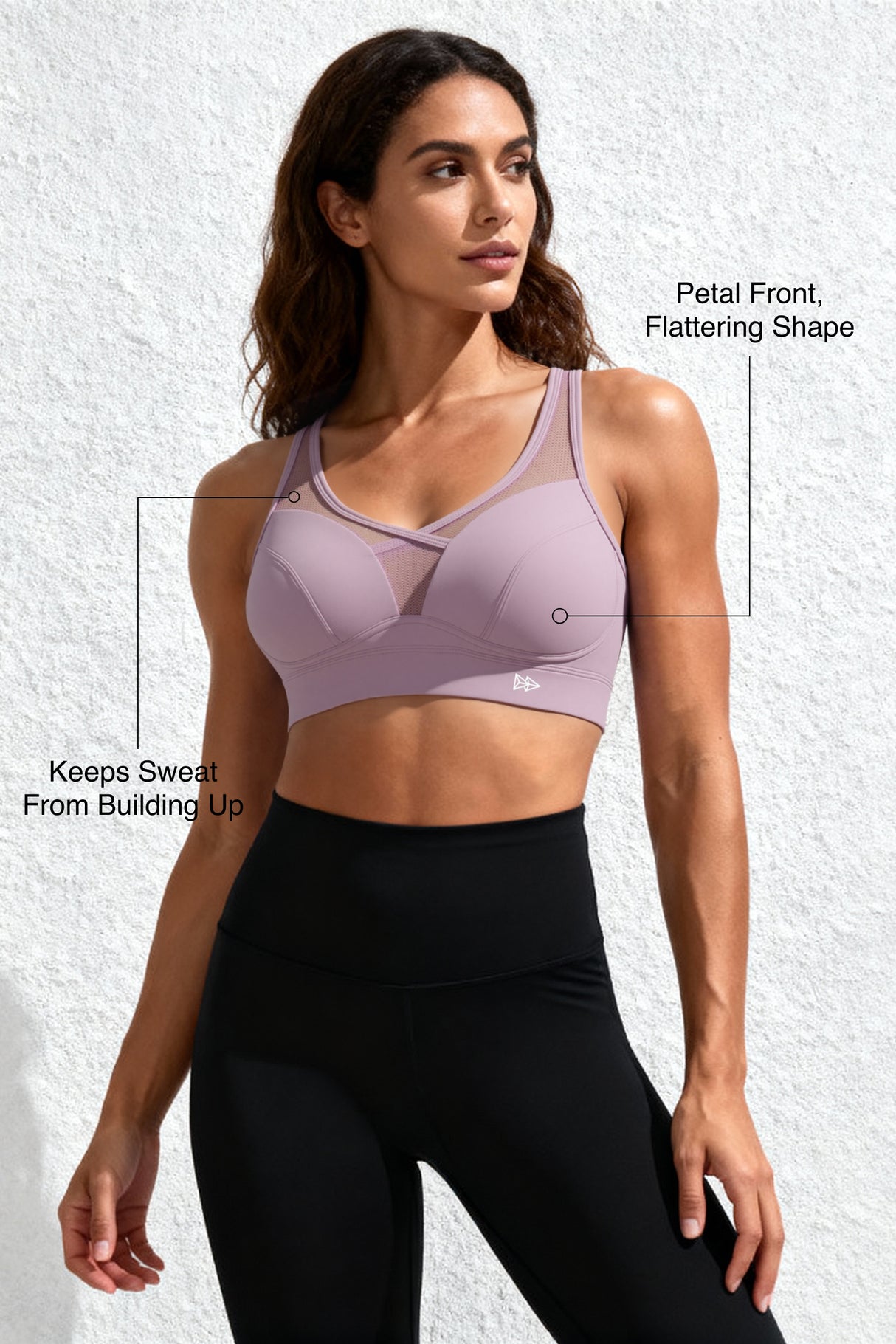 Shift Breathable Adjustable Support Bra | Medium-Impact Support Best For Running, HIIT, Yoga & Training
