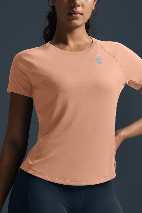 Ultraleichtes Cool Touch Slim Fit T-Shirt | Kurzarm-T-Shirt für Damen