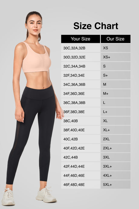 Reggiseno da corsa in tessuto ultra morbido con spalline regolabili | Reggiseno sportivo ad alto sostegno da donna