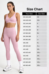 Power™ V Neck Breathable Mesh Hook Sports Bra | High-Impact Bounce Control Without Flattening for Running, HIIT & Training