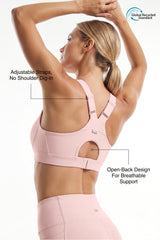 Power™ Adjustable Crisscross Straps With Mesh Sports Bra | High Support  for Running, HIIT & Training