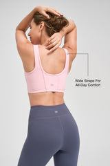 Anywhere™ Breathable Light-Support Yoga Bra with Sewn-In Pads | Women's Light Support Sports Bra