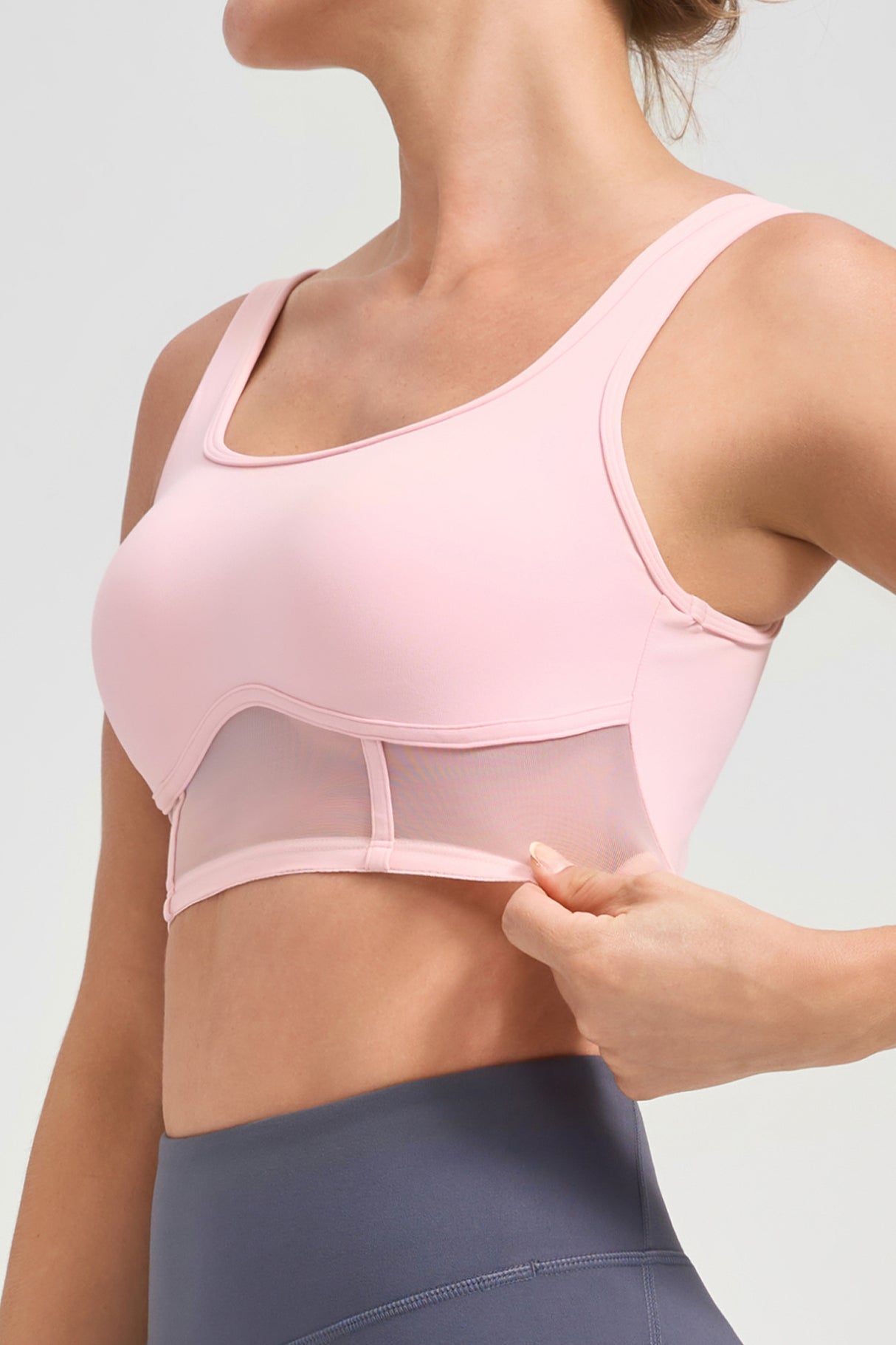 Anywhere™ Breathable Light-Support Yoga Bra with Sewn-In Pads | Women's Light Support Sports Bra
