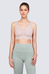 Anywhere™ V-neck Cross Thin Strap Yoga Bra| Women's Light Support Sports Bra