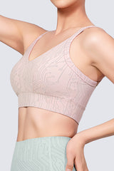 Anywhere™ V-neck Cross Thin Strap Yoga Bra| Women's Light Support Sports Bra