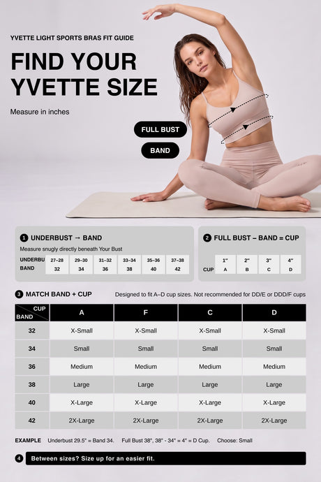 Echo™ V-Neck Ribbed Padded Yoga Bra | Women's Light Support Sports Bra - image 10