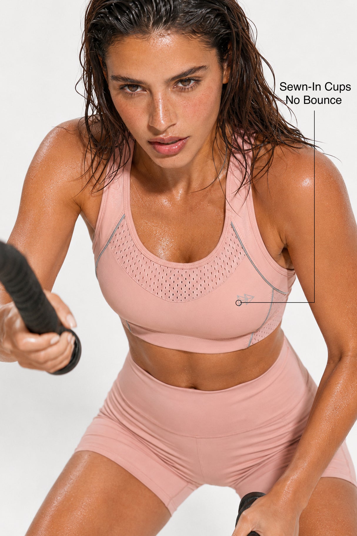 Sculpt™ Racerback High Impact Sports Bra With Breathable Mesh | Women's High Support Sports Bra