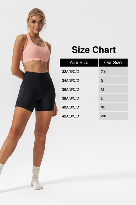 Shift™ Scoop Neckline Cross Back Padded Yoga Bra | Women's Light Support Sports Bra