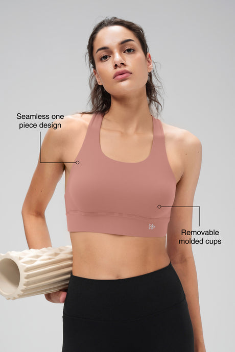 Shift™ Seamless Racerback Bra | Women's Medium Support Sports Bra - image 14