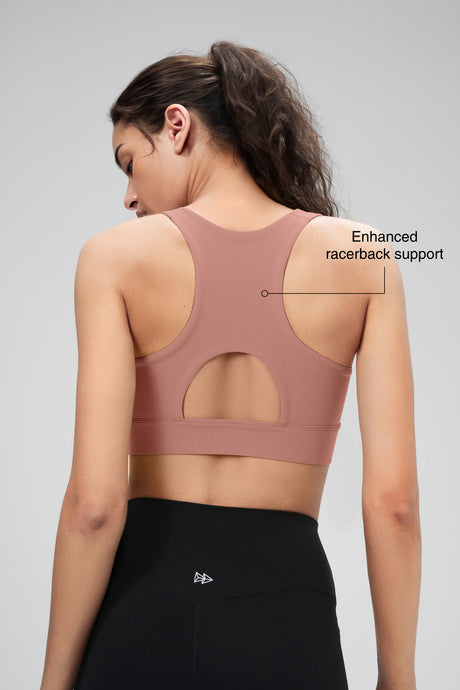 Shift™ Seamless Racerback Bra | Women's Medium Support Sports Bra - image 15
