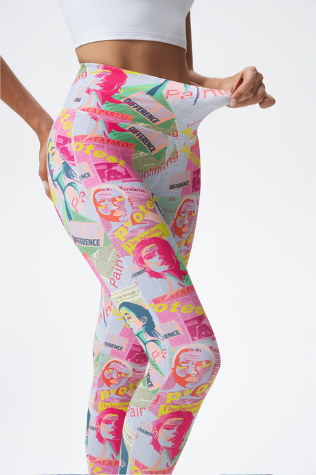 Leggings de yoga Shift suaves y absorbentes de humedad de 62,5 a 67,5 cm | Leggings de soporte ligero para mujer