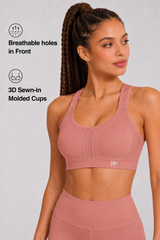 Power™ Adjustable Crisscross Padded Running Bra | Women's High Support Sports Bra