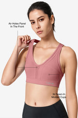 Power™ Cross Back Padded Running Bra | Women's High Support Sports Bra