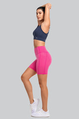 Shorts ajustados de cintura alta Shift para correr (8, 10, 15 y 20 cm) | Shorts deportivos de alta sujeción para mujer