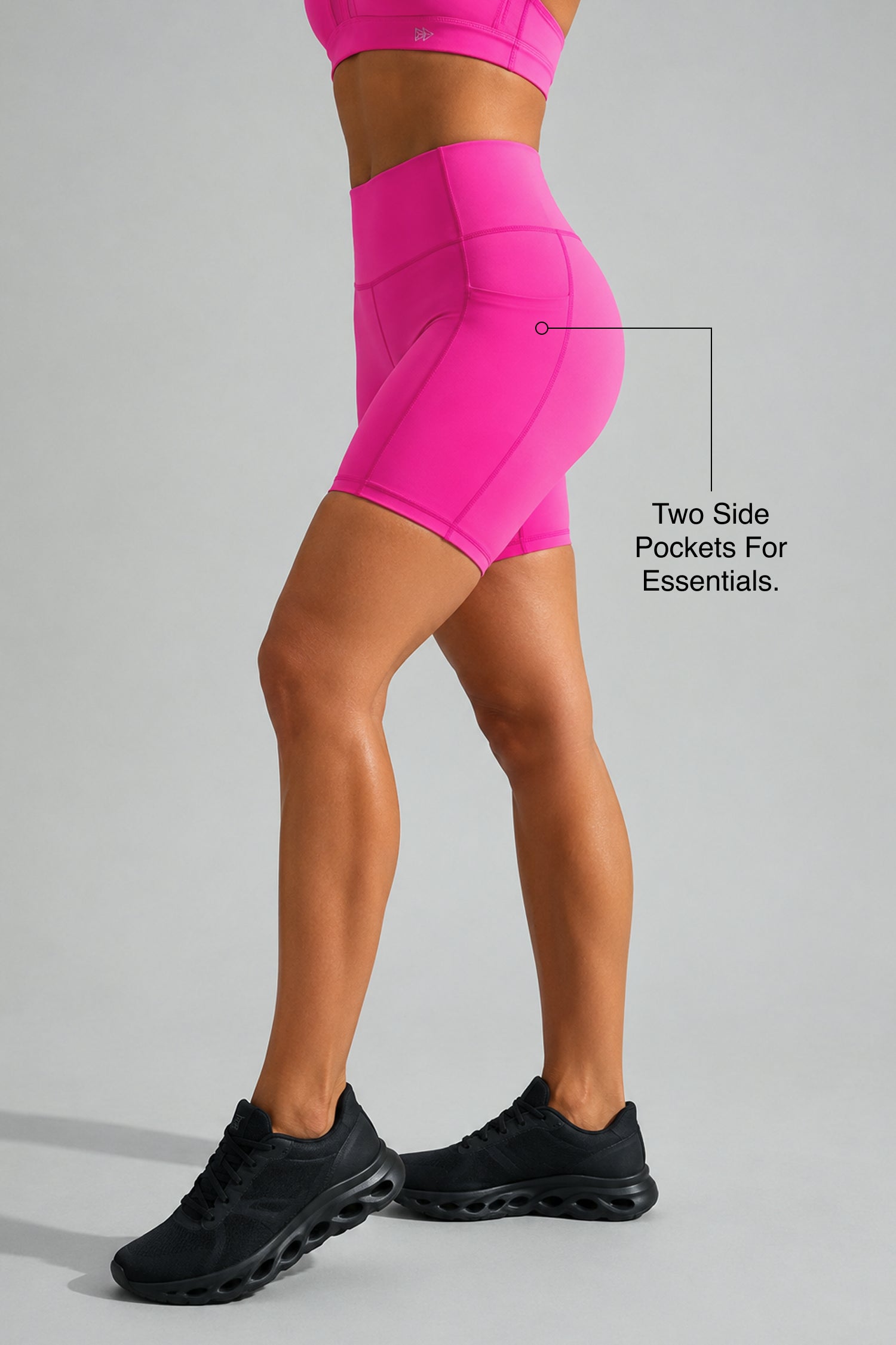 Pantaloncini da corsa aderenti a vita alta Shift 3" 4" 6" 8" | Pantaloncini sportivi ad alto supporto da donna