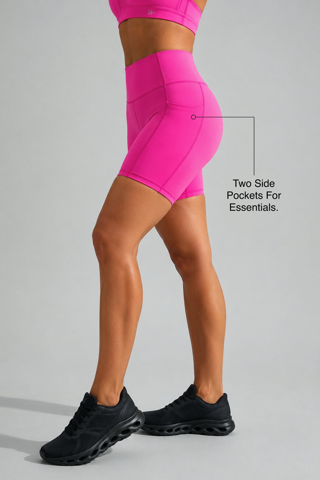 Pantaloncini da corsa aderenti a vita alta Shift 3" 4" 6" 8" | Pantaloncini sportivi ad alto supporto da donna