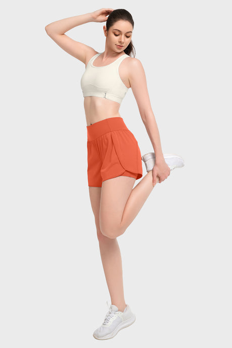Shift Quick Dry Inner Mesh Workout Shorts mit Tasche 3,5'' | Damen Laufshorts