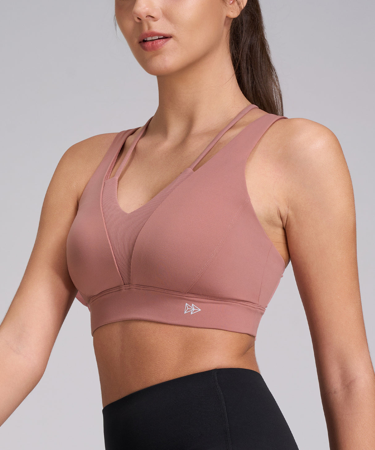 Anywhere Cross-back Soft Fixed Cups Yoga Bra | Women's Light Support Sports Bra Best For Yoga, HIIT