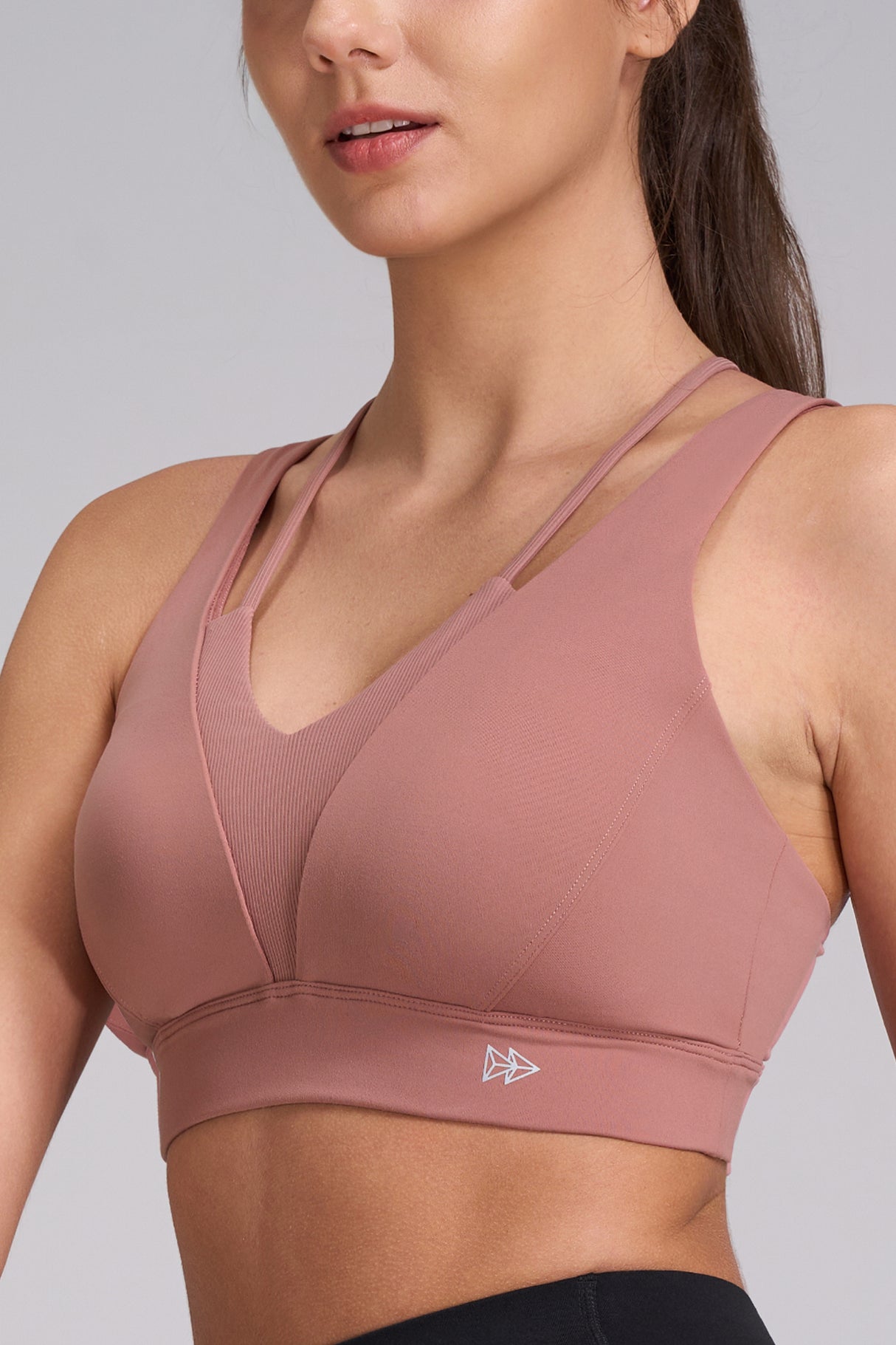 Anywhere™ Cross-back Soft Fixed Cups Yoga Bra | Women's Light Support Sports Bra Best For Yoga, HIIT
