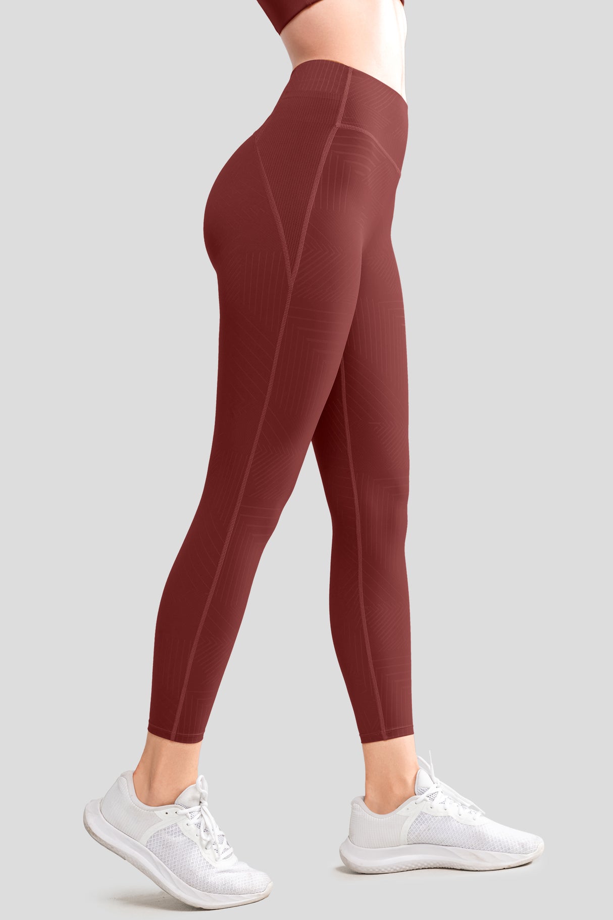 Echo High-Waisted Po-Lifting-Laufleggings 26" | Damen-Leggings mit hohem Halt
