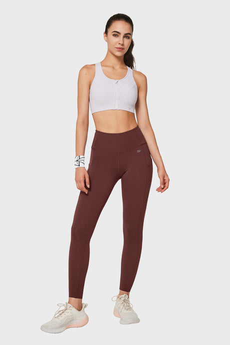 Figurformende Fitness-Leggings mit hoher Taille, 71 cm | Leggings mit hohem Halt für Damen