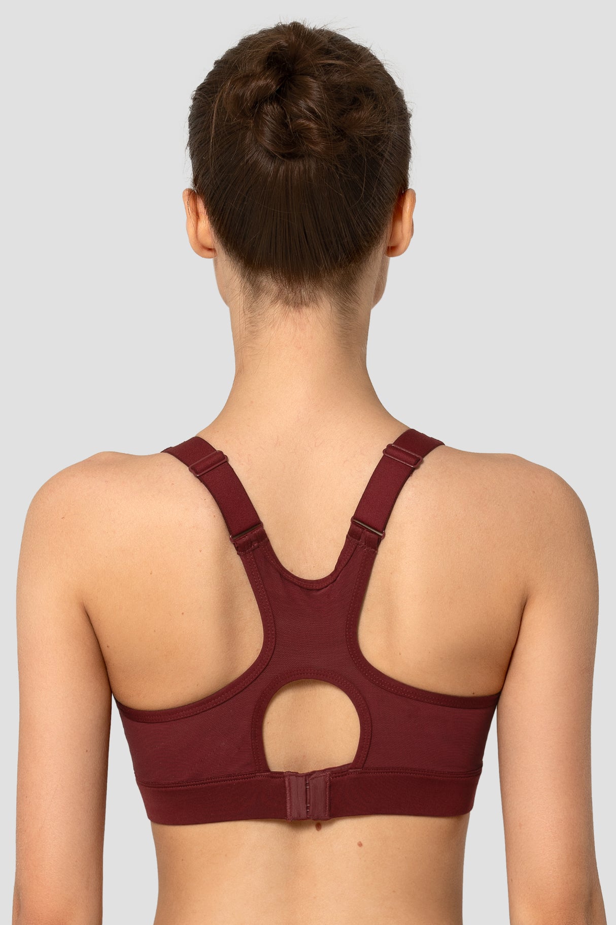 Power™ Adjustable Straps Racerback Padded Running Bra | Women's High Support Sports Bra